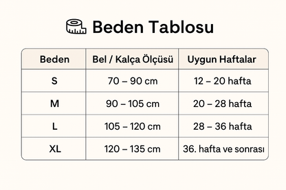 Hamile Kemeri Gebelik Desteği